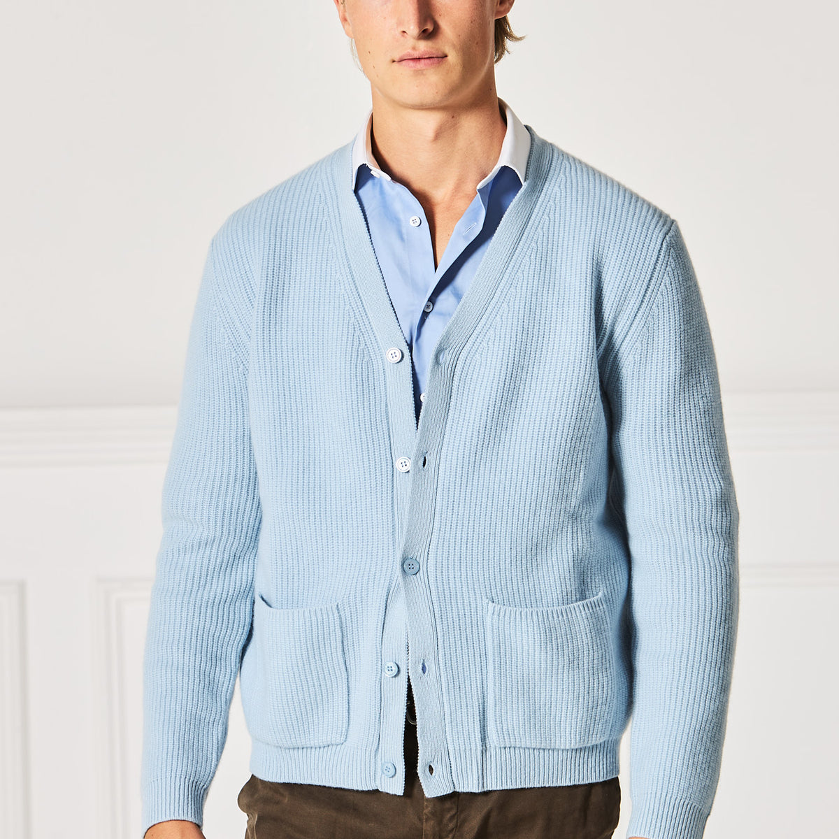 Teller Strikcardigan - Black main image 1