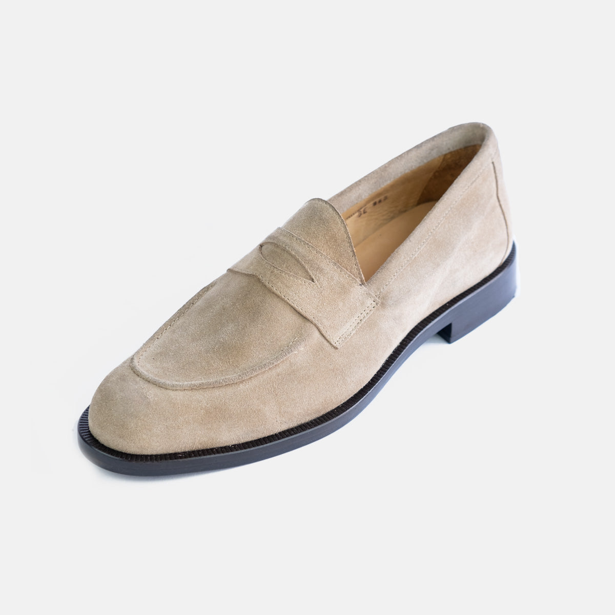 penny loafer ruskind sand