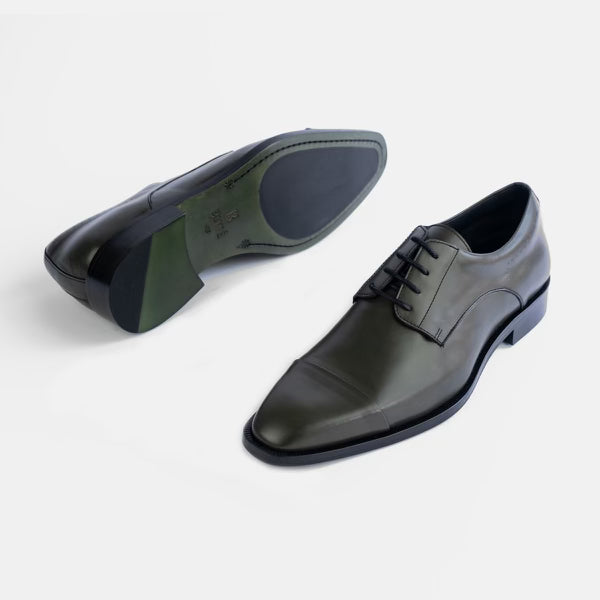 formelle sko i grøn