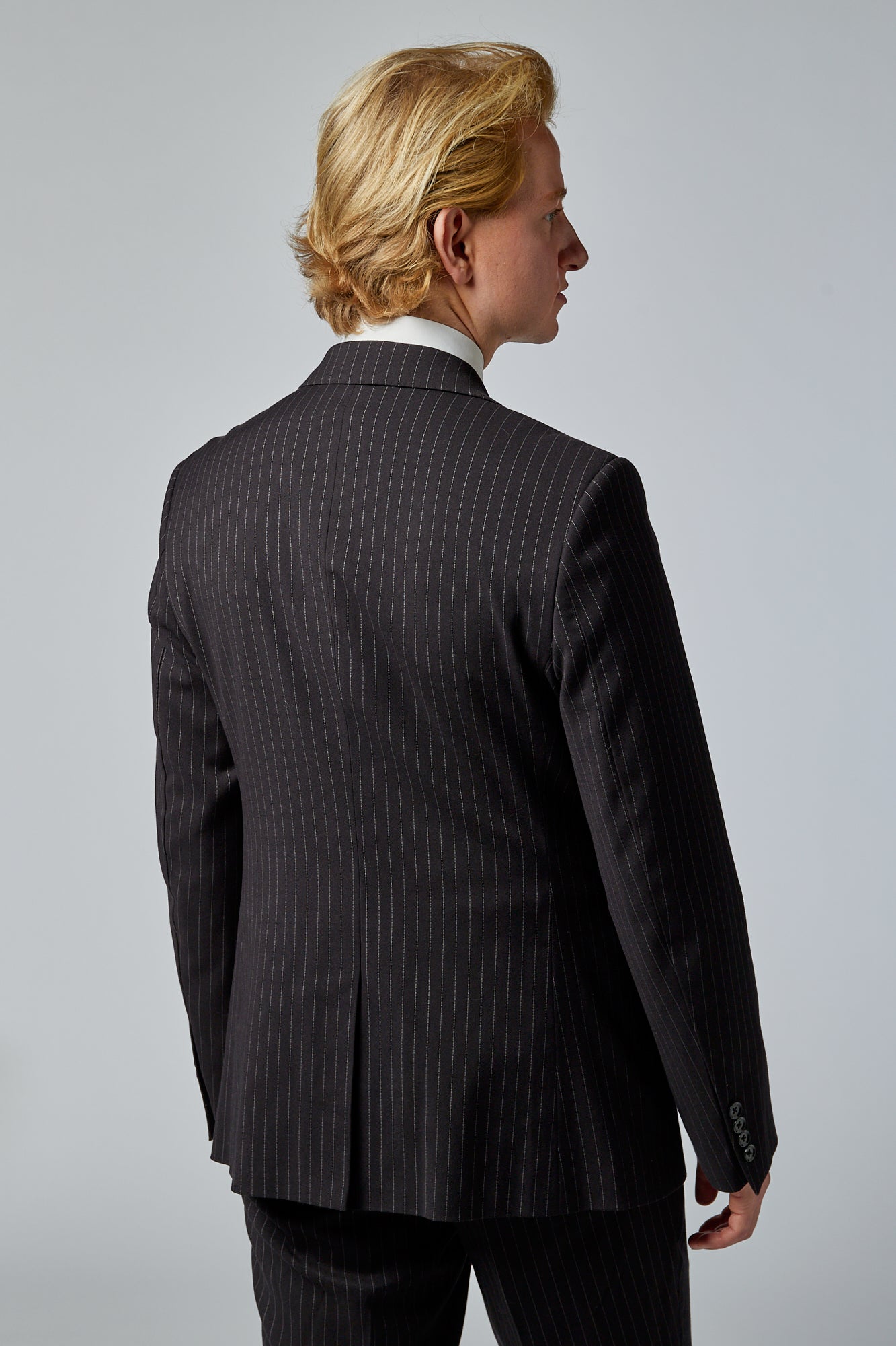 skræddersyet pinstripe blazer