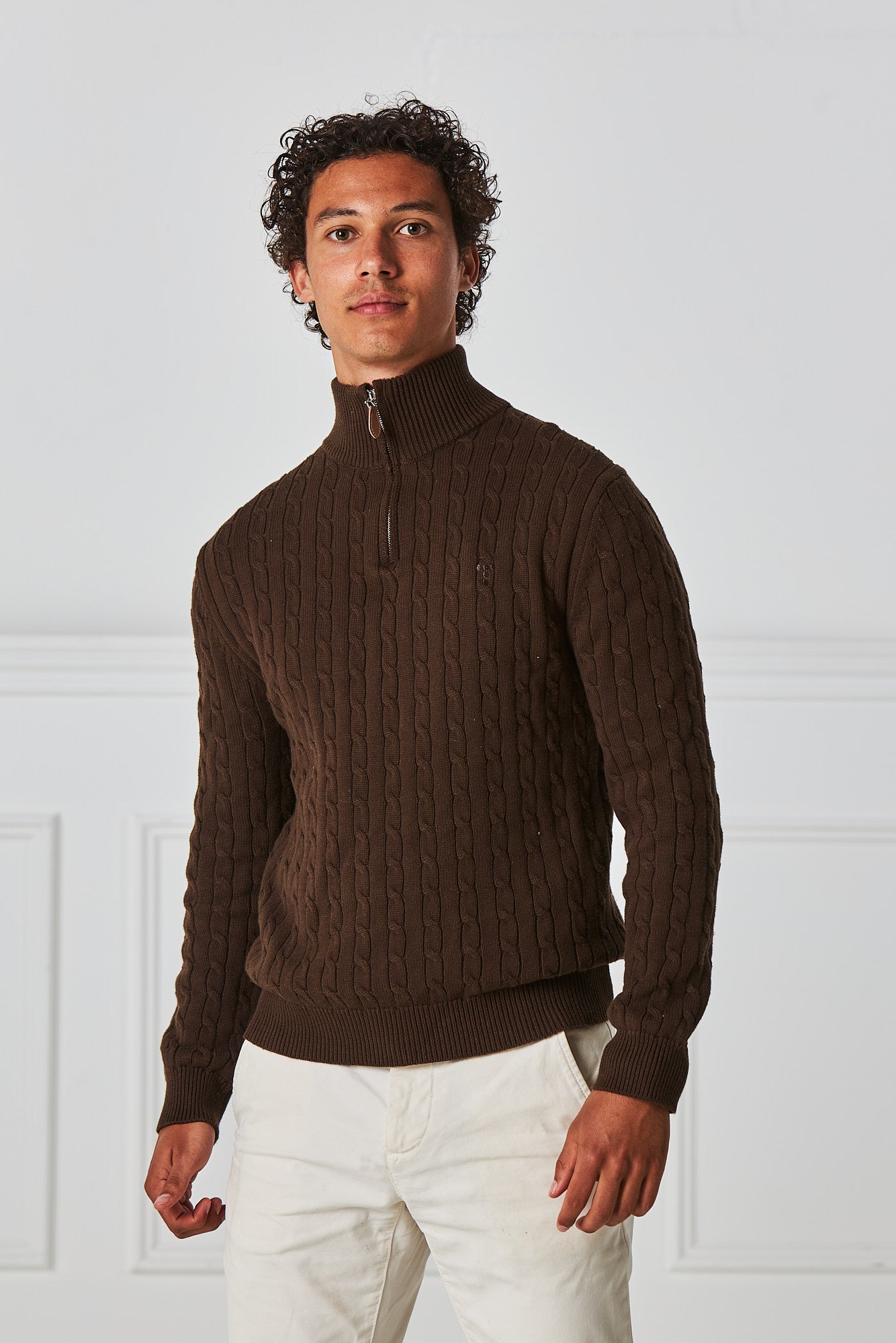 brun trøje til jagt