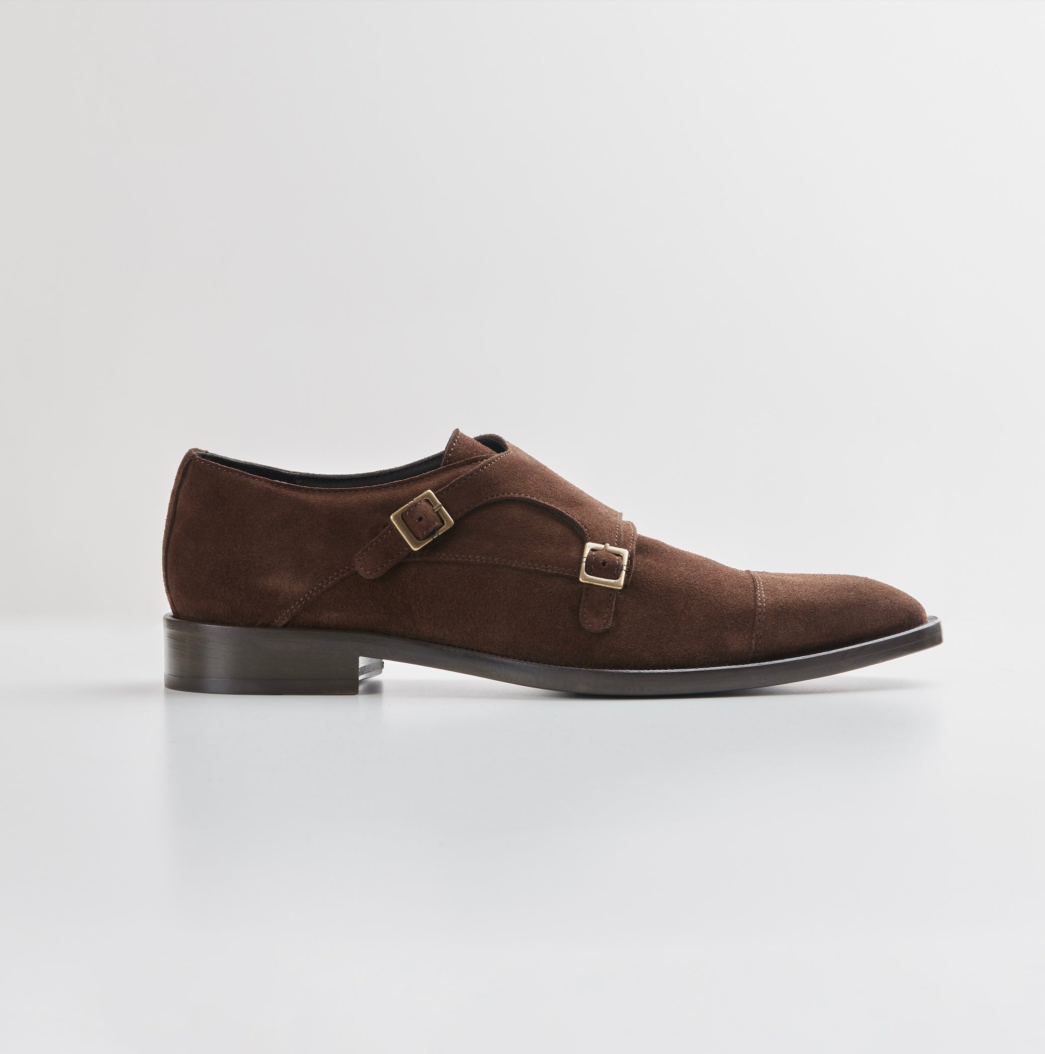 dress double-monk brun